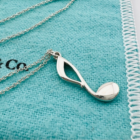 Tiffany Picasso Music Note Necklace - Picture 4 of 7